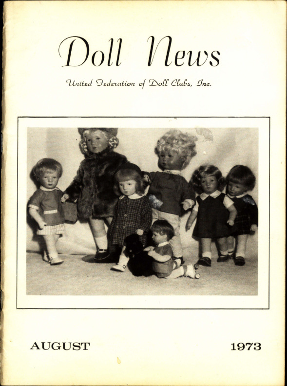 DOLL NEWS Magazine Fall 1973 Cover