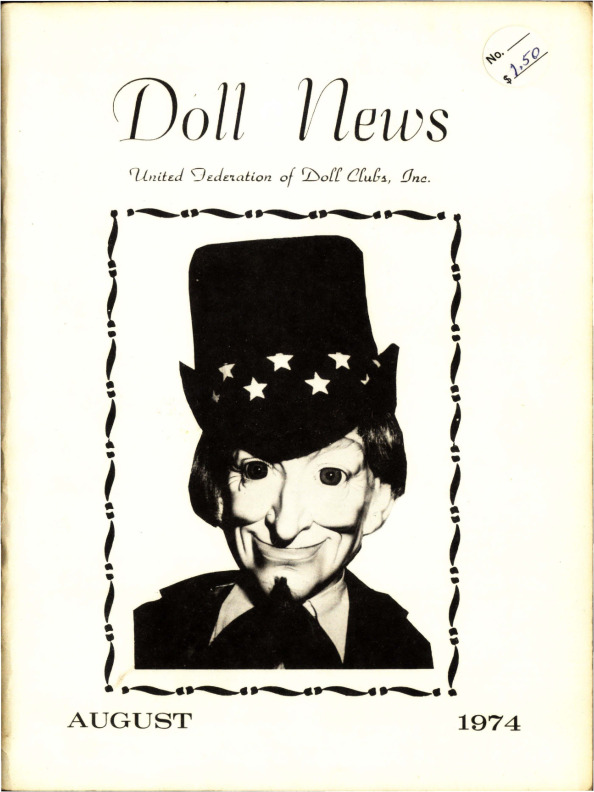 DOLL NEWS Magazine Fall 1974 Cover