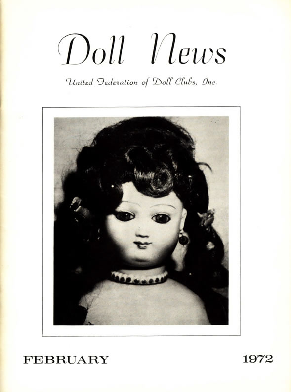 DOLL NEWS Magazine Spring 1972 Cover