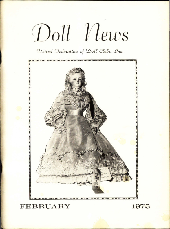 DOLL NEWS Magazine Spring 1975 Cover