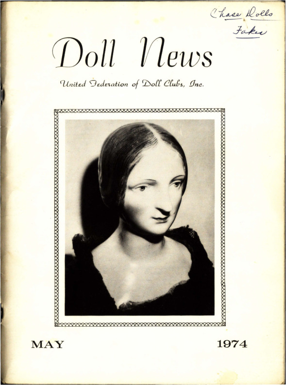 DOLL NEWS Magazine Summer 1974 Cover