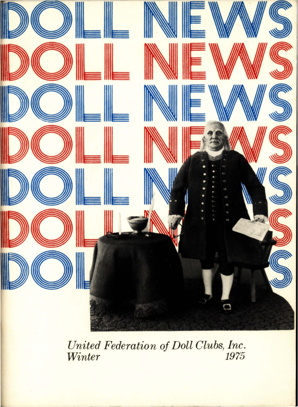 DOLL NEWS Magazine Winter 1975 Cover