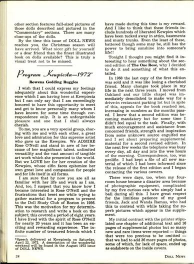 Winter 1972 Supplement